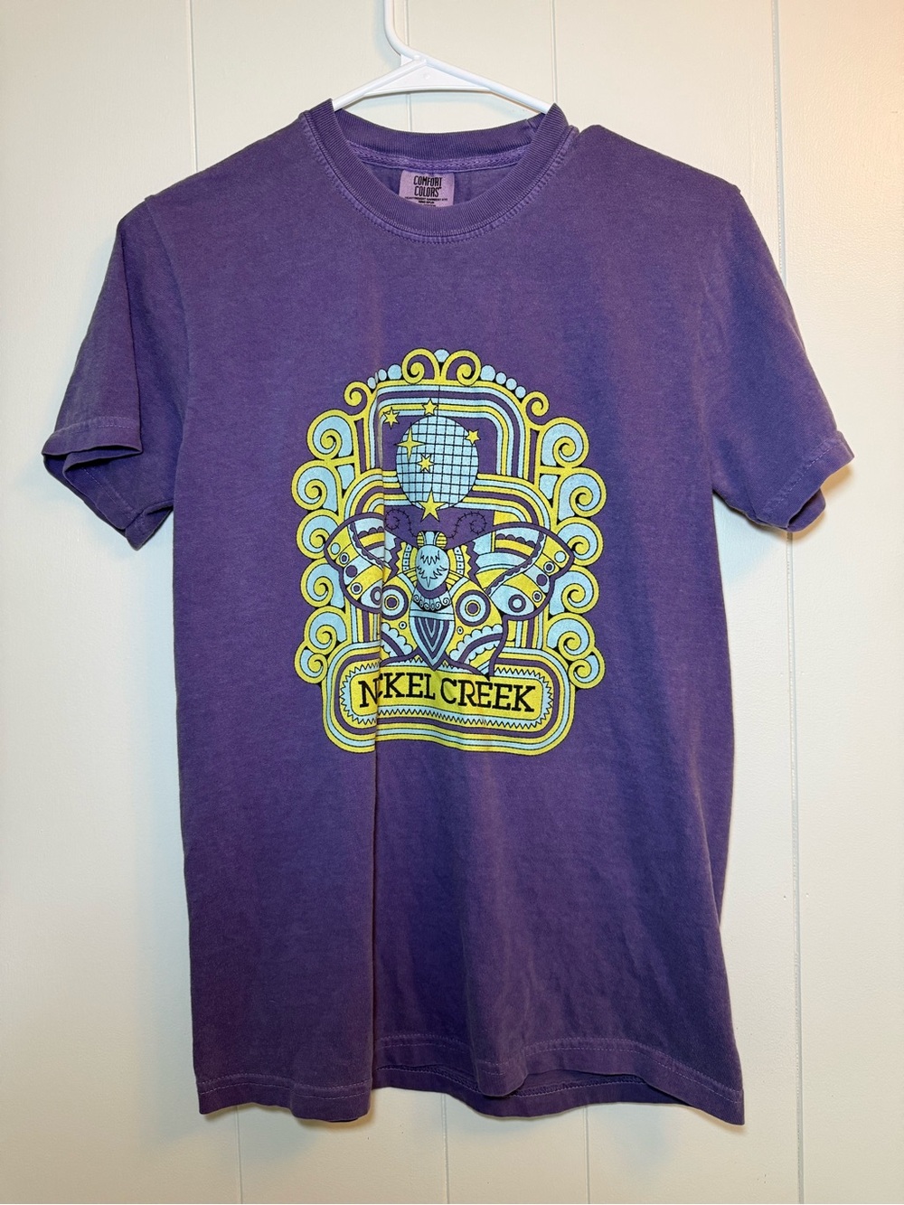Nickel Creek size Small Graphic Band T-shirt 100% Cotton